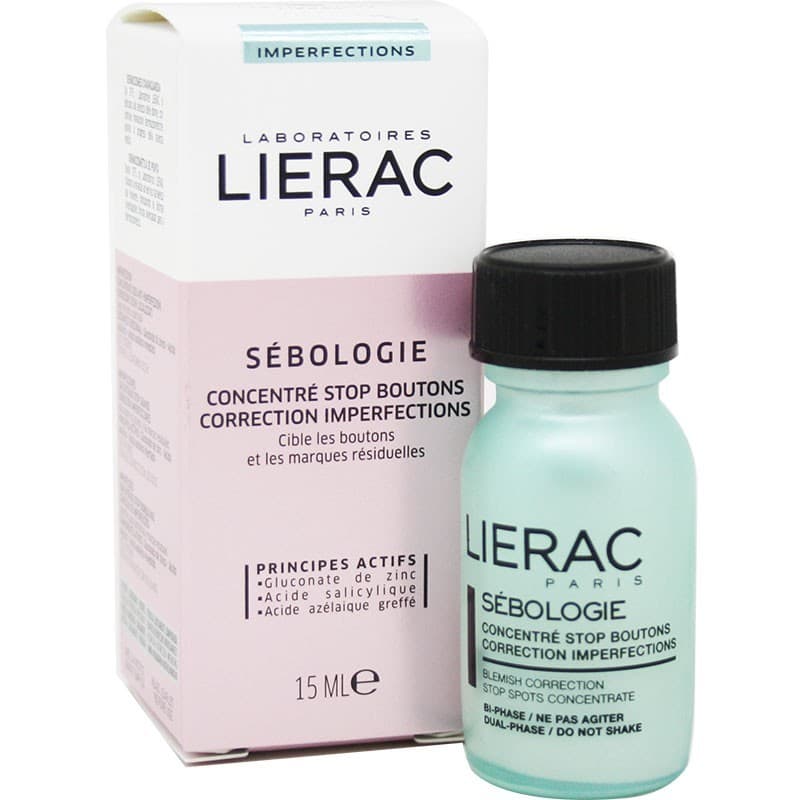 LIERAC SEBOLOGIE CONCENTRE STOP BOUTONS FLACON 15 ML - My Mall Beauty