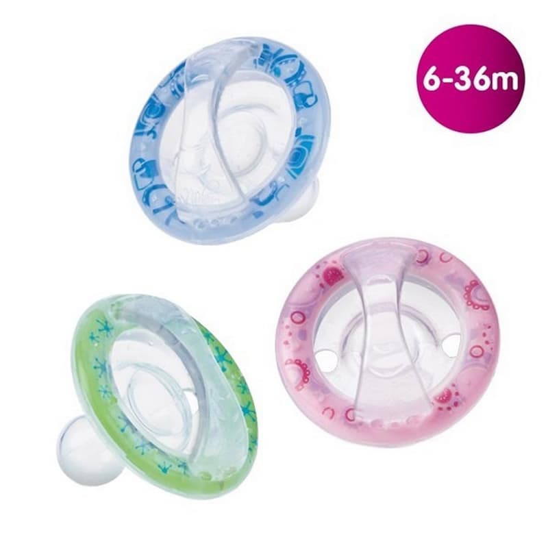 NÛBY Little Moments Sucette Ovale Phosphorescente 0-6 m - Cdiscount  Puériculture & Eveil bébé