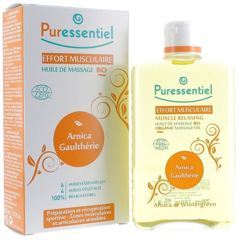 Puressentiel Effort Musculaire Huile De Massage Arnica Gaulthérie