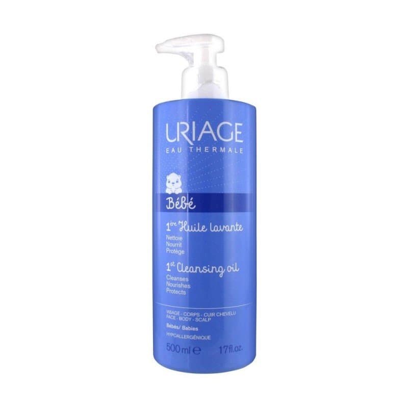 URIAGE BEBE HUILE LAVANTE 500ML - My Mall Beauty