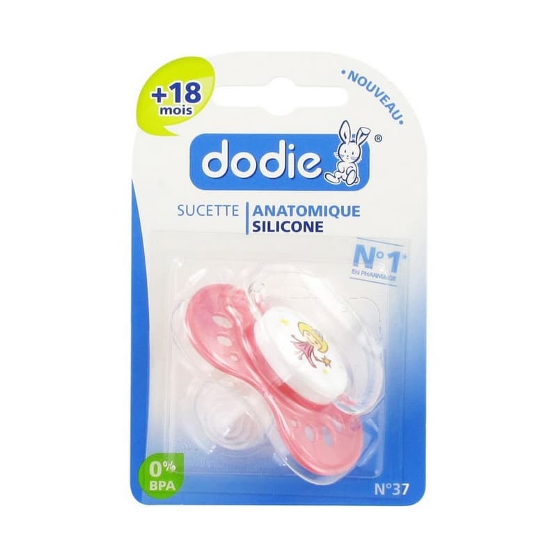 DODIE SUCETTE ANATOMIQUE SILICON +18 MOIS N37