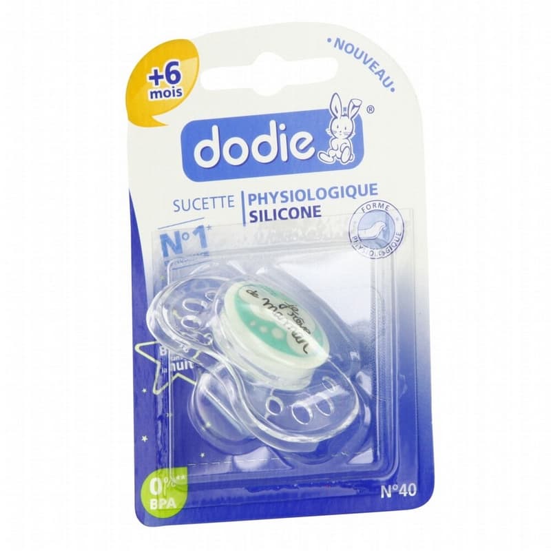 Dodie Sucette Physiologique Silicone 0-6 Mois P39