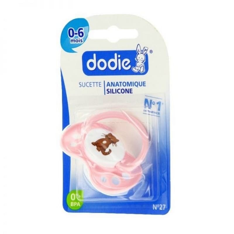 Dodie Sucette Physiologique Silicone 0-6 mois P33