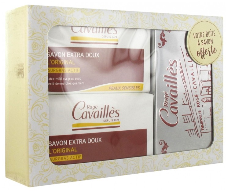 Rogé Cavaillès Savon surgras extra-doux pour l'hygiène corporelle