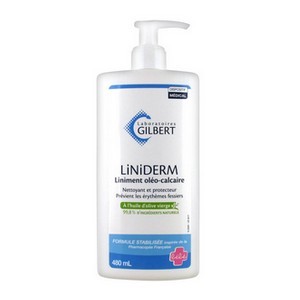 Liniderm Liniment Oléo-Calcaire Stabilisé Gilbert pompe 480ml